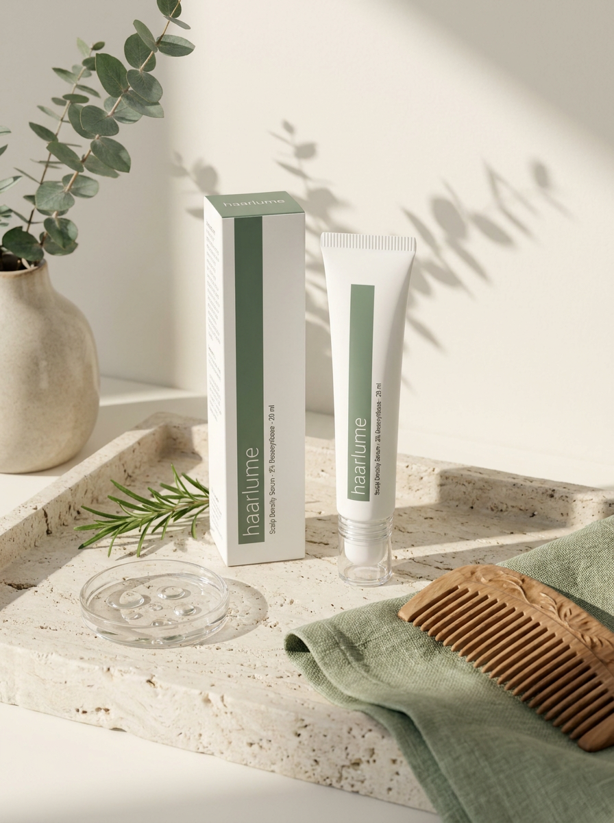 Haarlume im Badezimmer